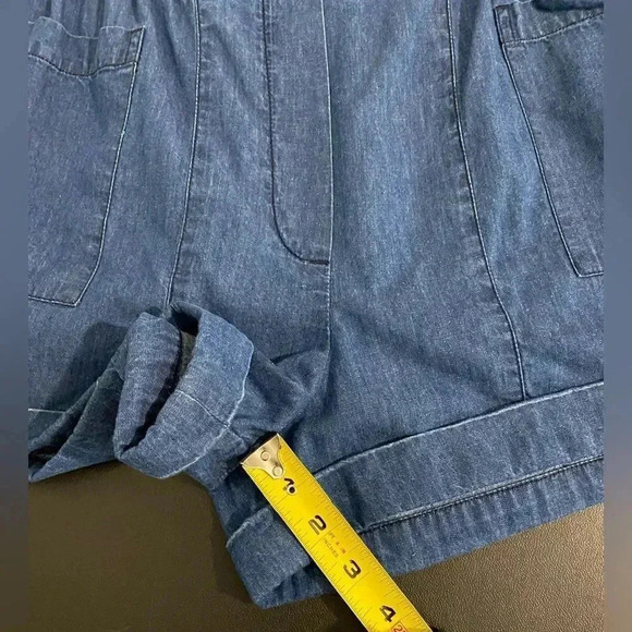 Cleobella REVOLVE Joplin Dress Shorts Chambray Denim Scandi Girl - Picture 14 of 17